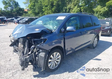 2015 Toyota Sienna Le из США, поврежденный, VIN 5TDJK3DC0FS112761